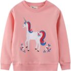 20% OFF Little Bitty Girl Sweatshirts Cotton Long Sleeve Pullover Sweater Shirt 2-7 Years