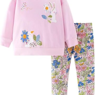 Save 20% Herimmy Toddlers Girls Sweater Shirts and Pants Playwear Set 2-7T