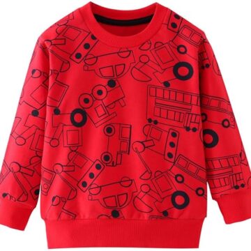 20% OFF for Jobakids Boy Sweatshirt Pullover Top 2-7T