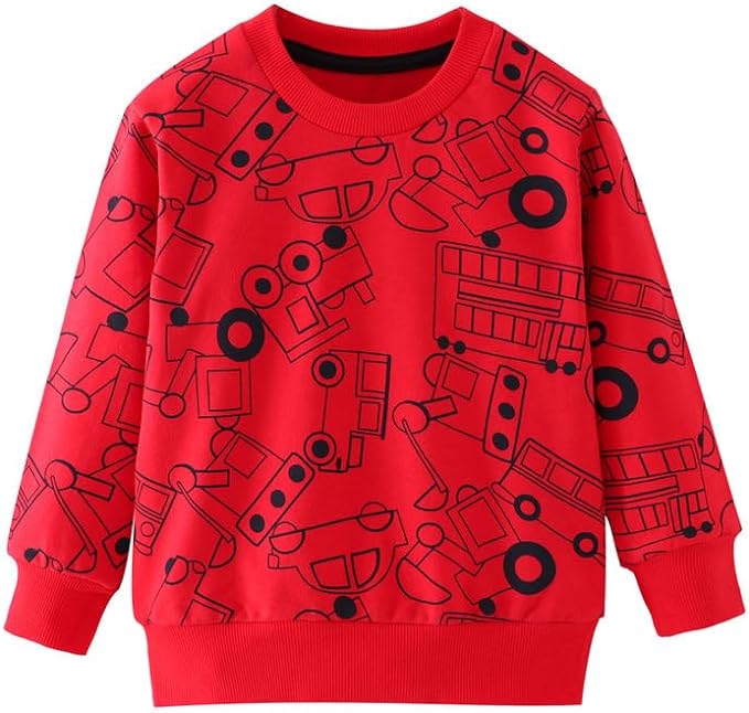 20% OFF for Jobakids Boy Sweatshirt Pullover Top 2-7T